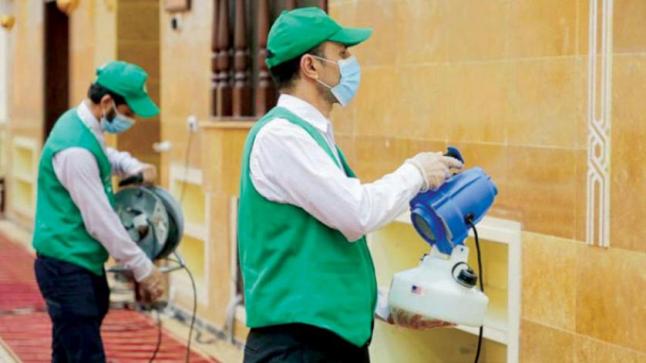 تعقيم مساجد مكة المكرمة بتقنية جديدة تقضي على الفيروسات في 30 ثانية