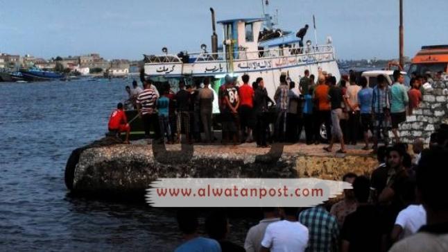 ارتفاع ضحايا مركب رشيد