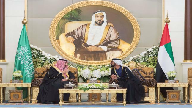 الإمارات تستقبل الملك سلمان بحفاوة بالغة