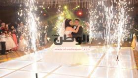 بالصور.. فرح محمد أسامه أوس أوس نجم مسرح مصر