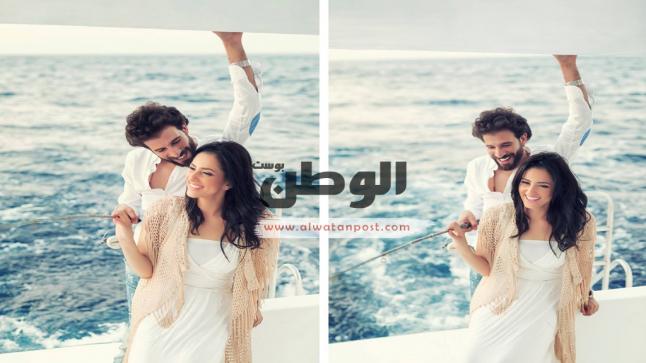 بالصور.. الفنانة حنان مطاوع وزوجها أمير اليماني في شهر العسل “جلسة تصوير”