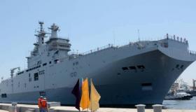 حاملة الطائرات من طراز الميسترال “أنور السادات” تصل إلي مصر