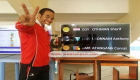 شريف عثمان المصري يحقق الميدالية الذهبية لرفع الأثقال