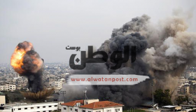غارات جوية إسرائيلية مكثفة على قطاع غزة الآن